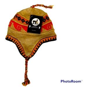 NWT AUTHENTIC KIDS PERUVIAN ALPACA SUMAC QUANTITY HAT. Made in Peru